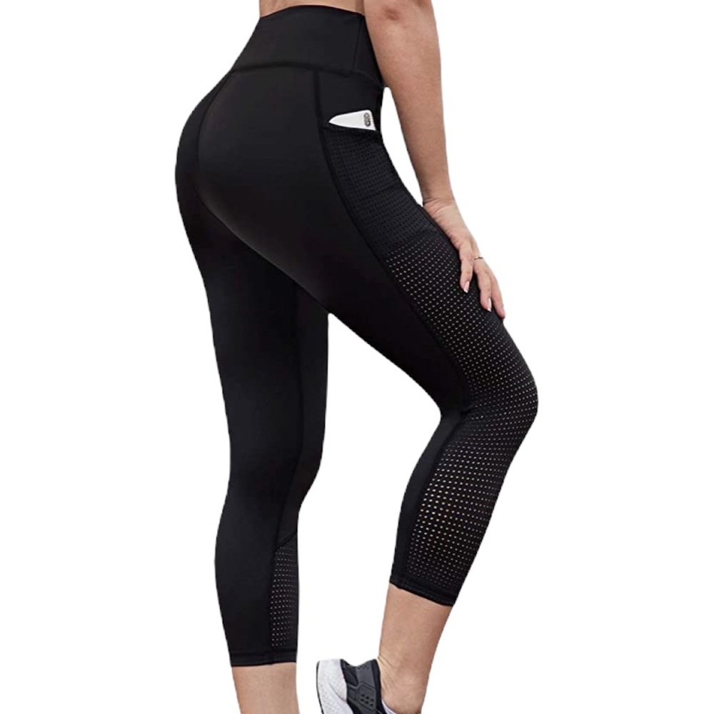 Raypose High Waist Capri Workout leggings